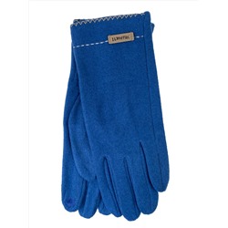 Женские демисезонные кашемировые перчатки, цвет голубой