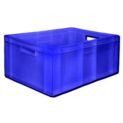 Ящик пластиковый, 204П, 60х40х25см, синий