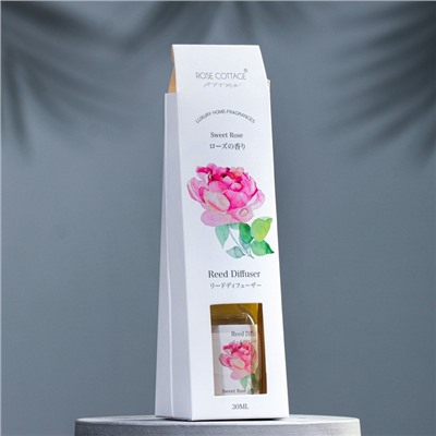 Диффузор ароматический  "Sweet Rose", 30 мл, сладкая роза