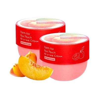 Крем для лица и тела SELINE GIRL Real Peach 300 мл