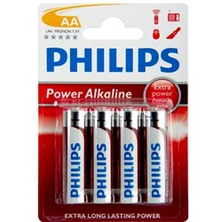 Элемент питания LR6 Philips 4BL Power {Китай}