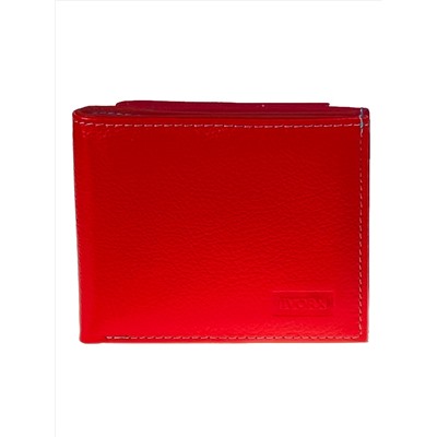 Женский кошелек из натуральной кожи,цвет красный