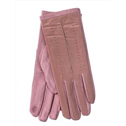 Велюровые демисезонные перчатки, цвет розовый