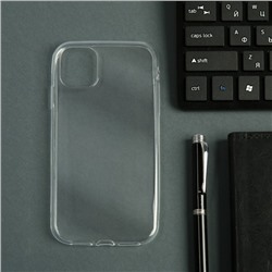 Чехол Luazon на iPhone 11, силиконовый, тонкий, прозрачный