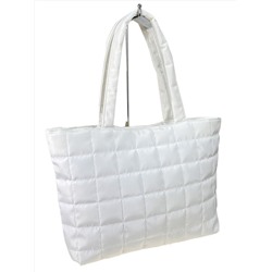 Женская сумка из водонепромокаемой ткани, цвет белый