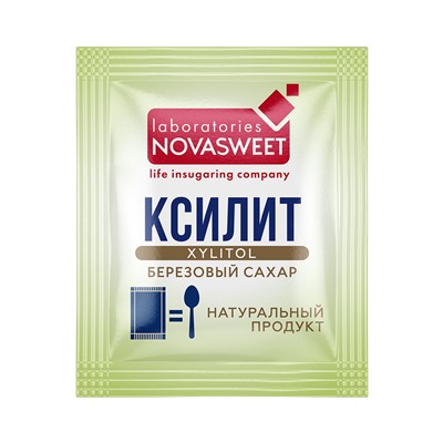 Ксилит (березовый сахар) Novasweet® саше - 60 шт