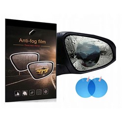 Наклейка на зеркало заднего вида Anti - Fog 100х100