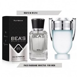 BEA'S 214 - Paco Rabanne Invictus (для мужчин) 25ml