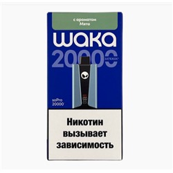 WАКА soPro 20000 затяжек МЯТА 2%