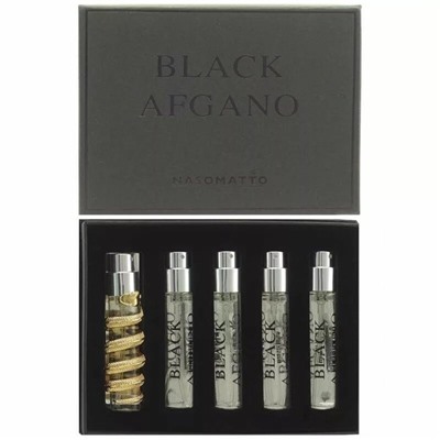 Набор Nasomatto Black Afgano, edp., 5*12 ml