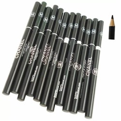 Карандаши Для Глаз и Бровей Chanel le crayon khol в футляре (черные), упаковка 12 шт