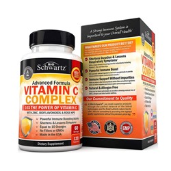 Vitamin C Complex+Zinc (2 капсулы) Bio Schwartz, США капсулы 120