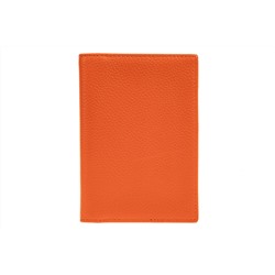 Обложка на паспорт, оранжевая, фабричное производство