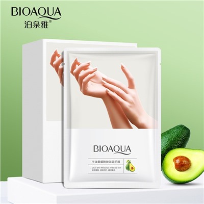 Увлажняющая маска для рук Bioaqua авокадо Niacinamide