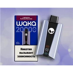 WАКА soPro 20000 затяжек КЛУБНИКА ВИНОГРАД 2%