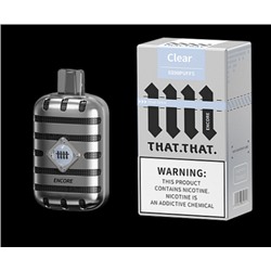 THAT. THАТ. Encorе испаритель 6500 затяжек CLEAR