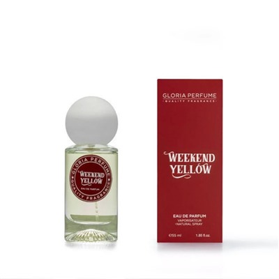 Gloria Perfume  WEEKEND YELLOW  (BURBERRY - WEEKEN) 55 мл