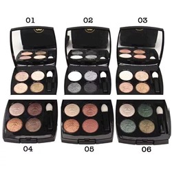 Тени Chanel Les 4 Ombres 2g (6 шт)