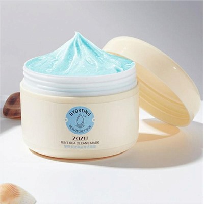 Zozu Очищающая маска Mint Sea Cleans Mask с морской солью и с экстрактом мяты 100 гр