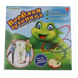 ИГРОЛЕНД Игра настольная "Веселая гусеница", ABS