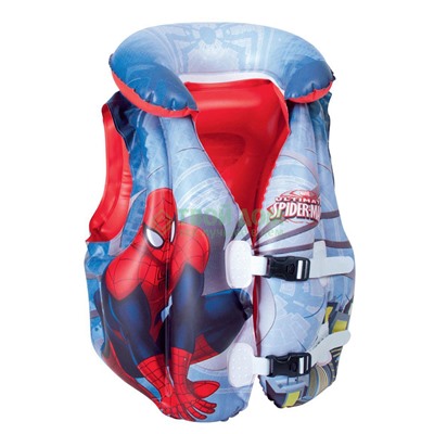 Жилет для плавания Spider-Man 51x46см 3-6л BESTWAY 98014 (уп.24)